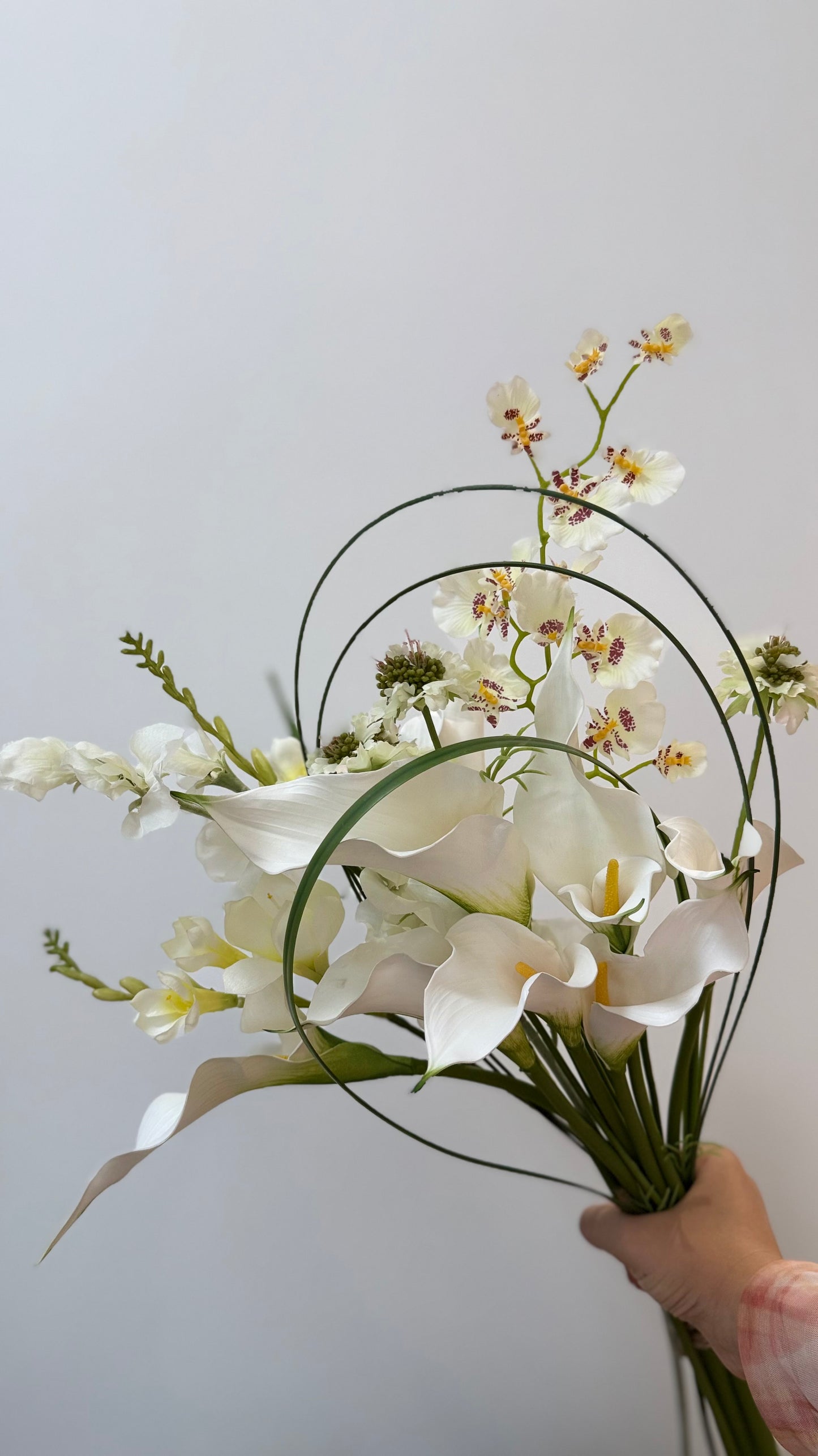 Hyper-flexible linear leaves bundle (100cm*0.9cm)*10