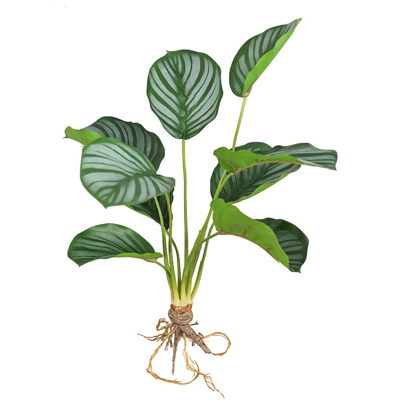 Artificial Calathea (Bamboo-Style Prayer Plant)