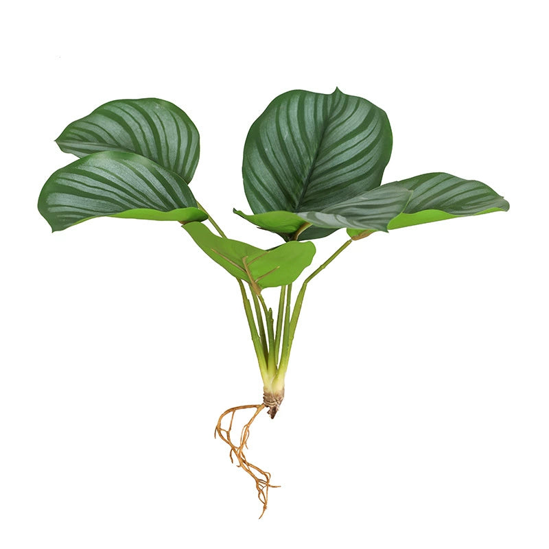 Artificial Calathea (Bamboo-Style Prayer Plant)