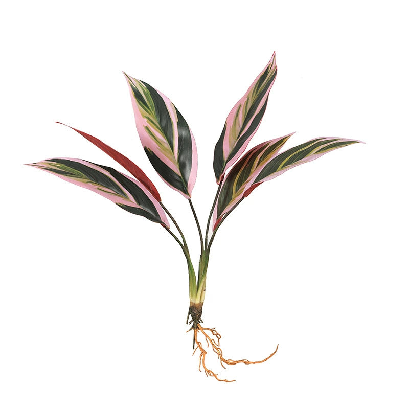 Artificial Calathea (Bamboo-Style Prayer Plant)