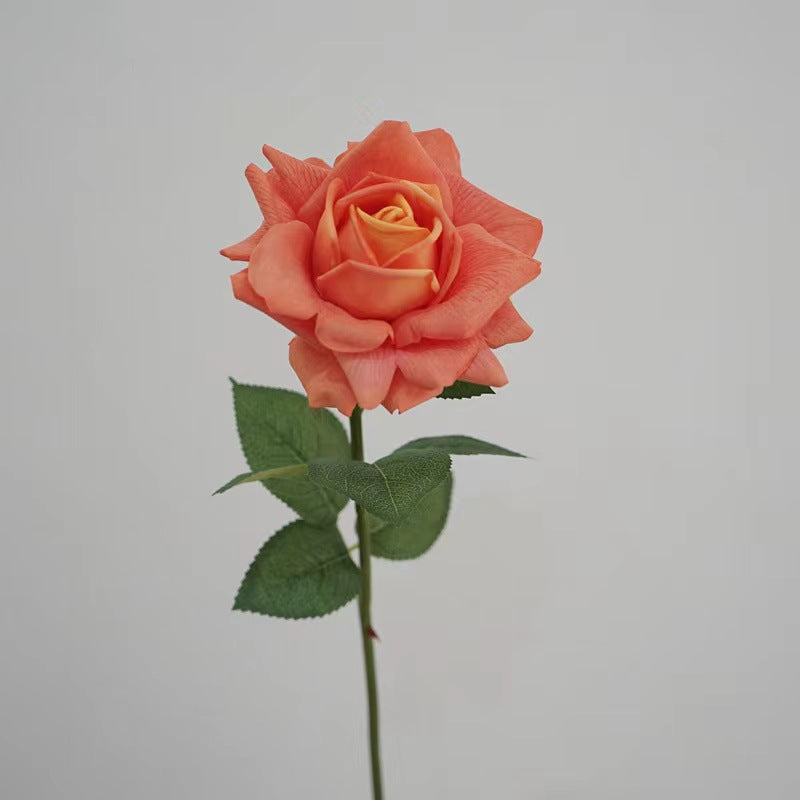 Real-Touch Diana Rose with single bloom