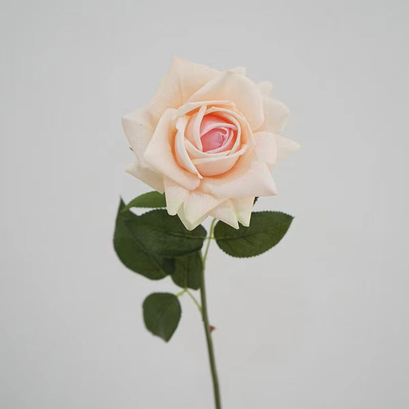 Real-Touch Diana Rose with single bloom