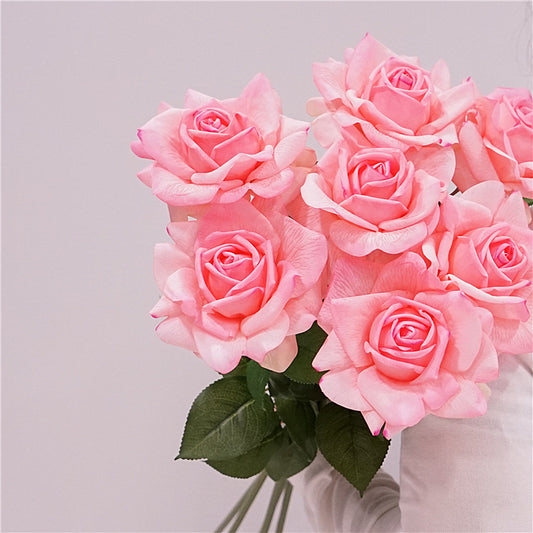Real-Touch Diana Rose with single bloom
