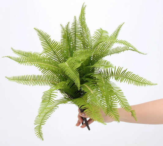 Real Touch Artificial Fern Spray– Soft Rubber Texture(36cm X 45cm)