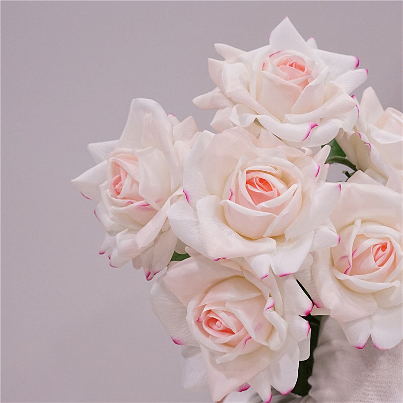 Real-Touch Diana Rose with single bloom